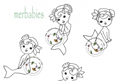 Cutie Vintage Merbabies